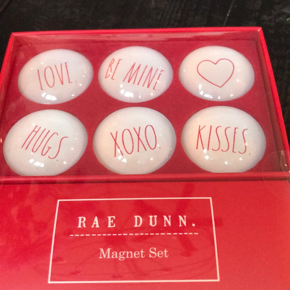 NIB Rae Dunn 6 Magnet set - Picture 2 of 2